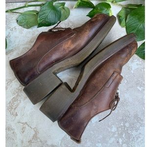 Dr.Martens Leather Brown Oxfords Size 6.5